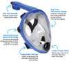 Vista Vue Junior - Kids Full Face Snorkeling Mask